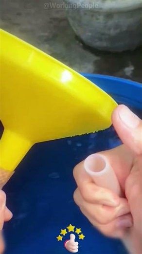 Funnel Water Pumping Hack💧🚰✨💡