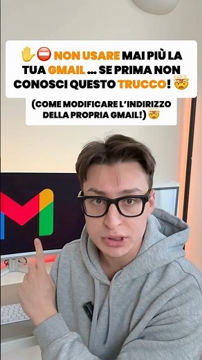 How to change your GMAIL address!