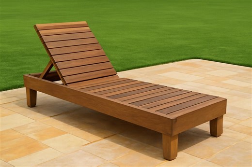 DIY Outdoor Chaise Lounge Plan: Woodworking PDF Guide - Etsy New Zealand