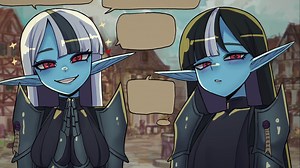 唐突出现的双子♂ ♀反派（可攻略 |basedbinkie漫画