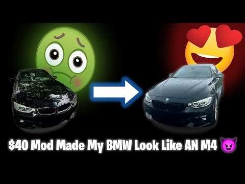 How To Install Kidney Grilles on a BMW F32 428i — The Difference Is CRAZY!