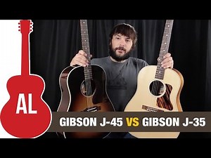 Gibson J45 vs J35: Can you hear the difference?