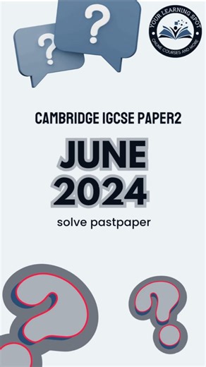 Online Tutor on Instagram: "IGCSE Cambridge 📄 Past paper question solved ✔️ Correct method ✔️ Exam tips ✔️ Marking scheme focus 📩 DM to join online classes #IGCSECambridge #MathsPastPaper #ExamRevision #IGCSEStudents #MathsSimplified"