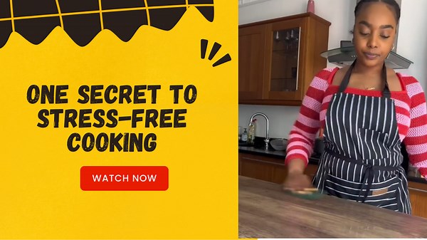 One secret to stress-free cooking