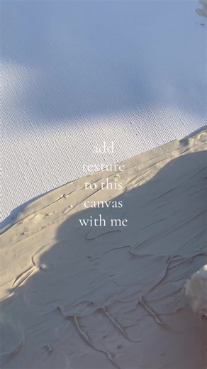 Behind the scenes of me texturing my canvas. I love giving my canvas a textured look to add depth to the landscapes I paint. Stay tuned for when I start painting!