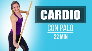 Hola guapísimas!! Hoy tenemos una nueva rutina😍 de Cardio para 🔥QUEMAR GRASA🔥 Es un Cardio rápido, al ritmo de una música cañera, en el que vamos a mover todo el cuerpo acompañándonos de un palo (puede ser palo escoba). El palo le añade más movilidad al ejercicio y lo hace más divertido!!! Dura 23 minutos y es ideal para aquellas personas que no disponen de mucho tiempo y quieren activar y ejercitar todo el cuerpo en menos de 30 minutos . Podéis completar esta rutina de Cardio con rutinas de 