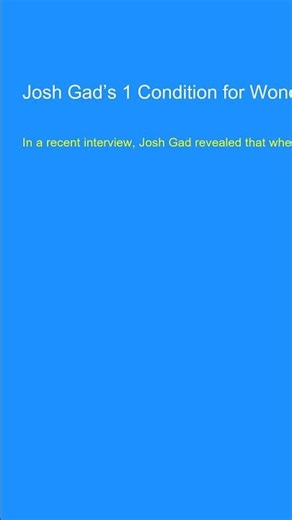 Josh Gad’s 1 Condition for Wonder Man Cameo Is Really a Promise