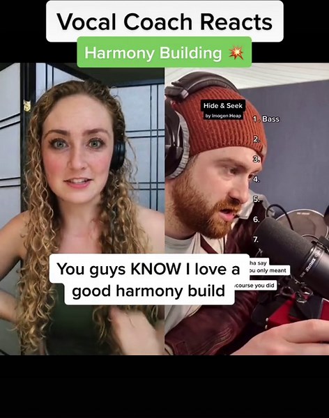 Imogen Heap Hide and Seek Vocal Harmony Reaction