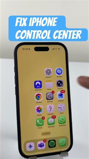 Fix iPhone Control Center Not Appearing