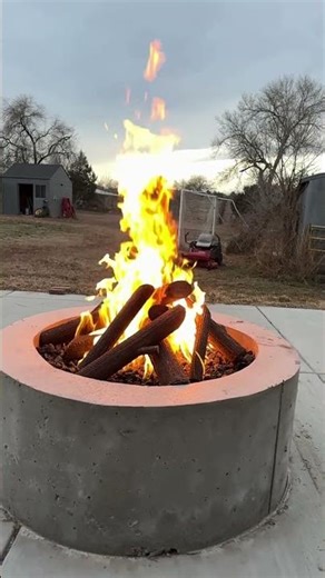 This is fireflyflame.com, Fire pit insert 36 inches round with the 290k BTU