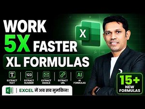 Excel AI Formula: Extract Text, Numbers, Emails & Analyze Data Instantly