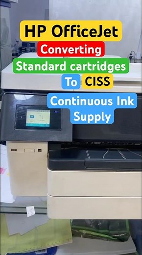 HP Printer HACK: Cartridge to Ink Tank 🖨️