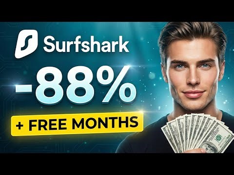 Surfshark Coupon Code 💥 Best VPN Deal – 89% OFF + FREE Months (2026)