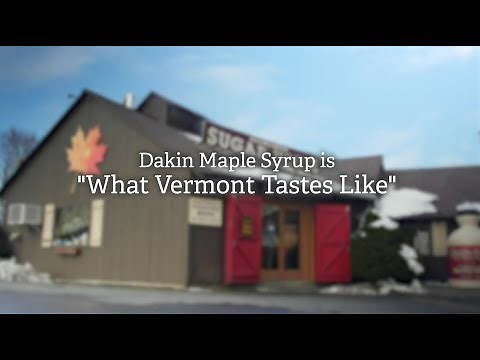 Dakin Farm's Pure Vermont Maple Syrup