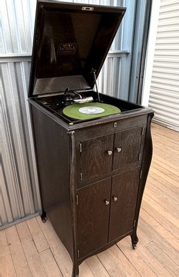 1915 Antique Victor Victrola VV-XI Talking Machine Original Cabinet | eBay