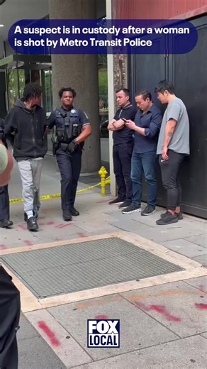 258K views · 1.9K reactions | A suspect is in custody after a woman was shot by Metro Transit Police officer in Northwest DC | Fox 5 DC | Facebook