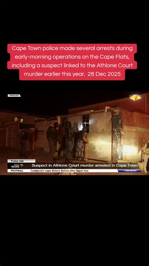 Cape Town Police Arrest Suspects Linked to Murder