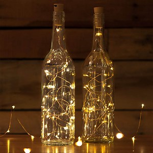 [Hot Item] Wine Bottle Cork DIY Party Weddings Bar Decor LED Mini String Lights