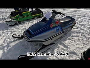 1982 Yamaha SS 440 Vintage Snowmobile