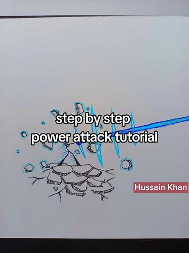 Power attack tutorial 😱 Stickman #drawmaster