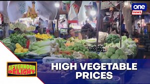 2.6K views | Vegetable prices up in Metro Manila markets #AfternoonDelight | Prices of several vegetables, including tomatoes, ampalaya, cabbage, broccoli, and pechay Baguio, have gone up in Metro Manila markets following the holidays. | via #MOJO Francis Orcio | ONE News | Facebook