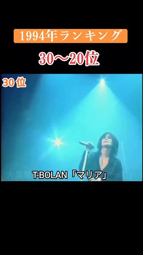 1994年シングル曲売上30〜21位 #1994年ヒット曲ランキング #音楽ランキング #懐メロ