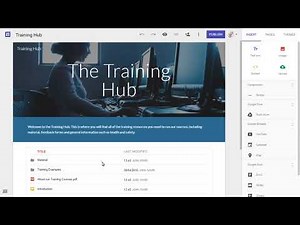 How to publish a site to specific users using Google Sites