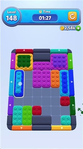 Color Block Jam 148 Solution Walkthrough