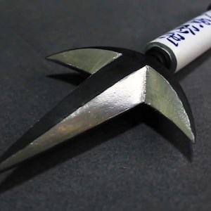 Making my own Popsicle Naruto Weapon | Crafty School