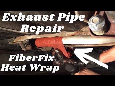 FiberFix Heat Wrap Exhaust Repair
