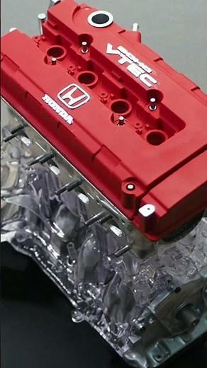 [One of a kind] I made a realistic engine model ^^ #shorts