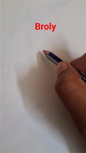 draw legendary broly ☠️🔥 #dragoball#anime#