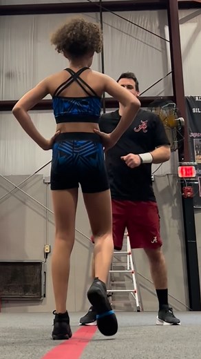 Warming up coed stunts with Mikayla… . #cheer #viral #cheerleading #stunting #lesson #stunt | Johnpodsednik