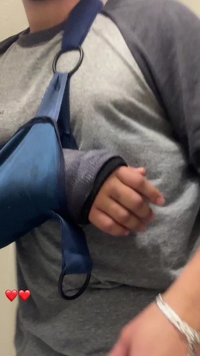 Injured Individual's Creative Hand Gestures