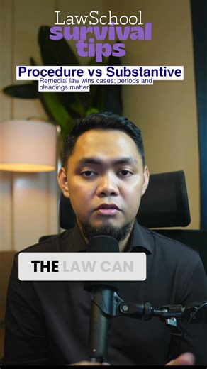Understanding the difference between substantive and procedural law is vital. Even with a strong argument, you can lose if procedure isn't followed correctly. Procedure is the key to winning legal cases. #Law #LegalTips #SubstantiveLaw #ProceduralLaw #LegalCases | Atty. Alman-Najar Namla