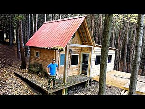MASSIVE EXPANSION BUILD - Small Cabin in the WOODS - (COMPLETE ADDITION!!!)