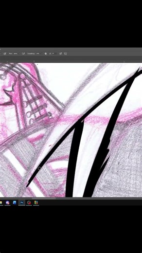 Inking is my least favorite part of comics