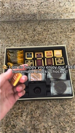 She is so happy with her FREE homemade chocky chocky! 🥰🥹