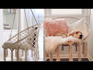 [ DIY ] SILLA COLGANTE PASO A PASO - DIY MACRAME CHAIR - MACRAME CHAIR SWING TUTORIAL