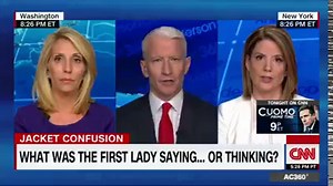 Kirsten Powers on Melania Trump’s jacket: "She's officially the Marie Antoinette of this administration. It should just say 'let them eat cake'" https://cnn.it/2tkN4ua | Anderson Cooper 360
