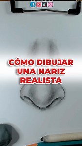 Cómo dibujar una Nariz Realista 👃 | Cornspiration