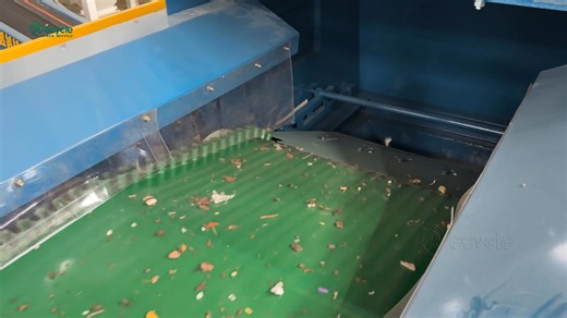 Automotive Shredder Residue (ASR), also called car fluff is the waste that remains after end-of-life vehicles are shredded and valuable metals are recovered. It is a complex mix of metal, plastics, foam, rubber, glass, textiles, dirt, and other fibers. Although the recycling process is difficult, HENAN Recycle offers a new solution. Our ASR recycling line consists of a chain plate hopper, drum screen, strong magnetic conveyor belt, self-unloading iron remover, eddy current separator, etc. This i
