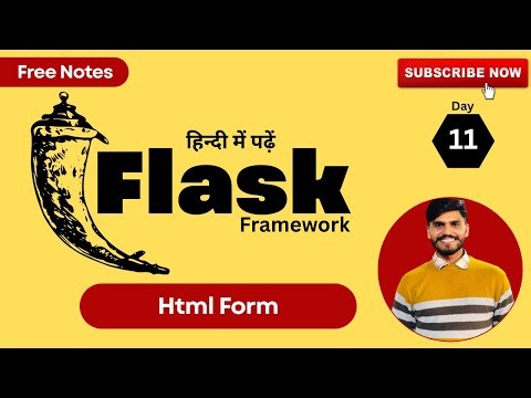 HTML Form in Flask with Jinja2 | GET & POST Method Explained in Hindi