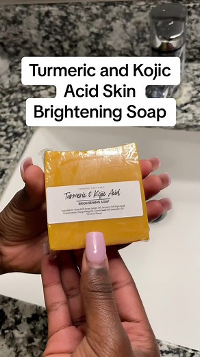 Turmeric and Kojic Acid Skin Brightening Soap