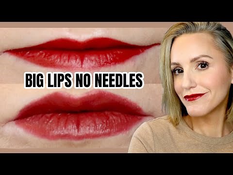 HOW TO MAKE YOUR LIPS LOOK FULLER | BIGGER LIPS NO NEEDLES