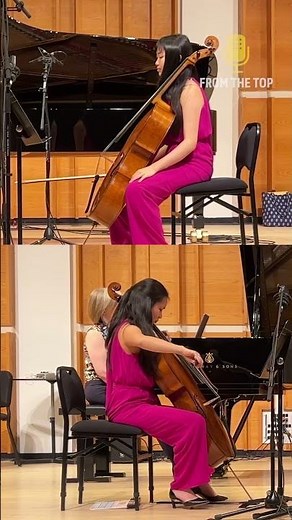 Excerpt of Suite for Two Cellos and Piano | Ella & Mia Wimbiscus & Orli Shaham! | Daily Joy