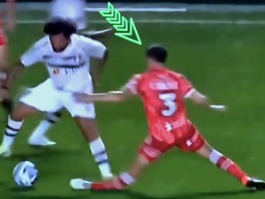 马塞洛这一脚太狠了 直接断送对手的职业生涯