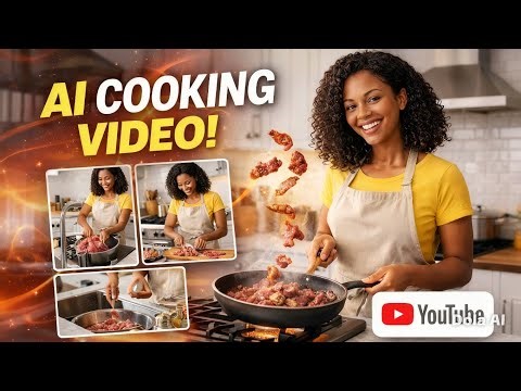How To Create AI Cooking Videos Without Showing Your Face