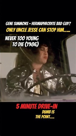 NEVER TOO YOUNG TO DIE: Gene Simmons vs. John Stamos! 🎸💥 #shorts