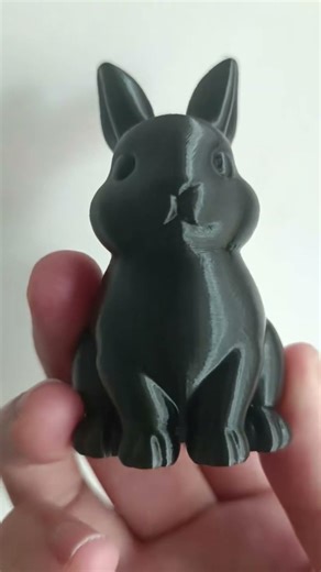 The black rabbit print with Filaxix PETG filament